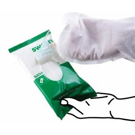 Dry Wipes Spunlace Nonwoven Pearl Pattern Gloving Wet Towels Body Cleaning Wipes