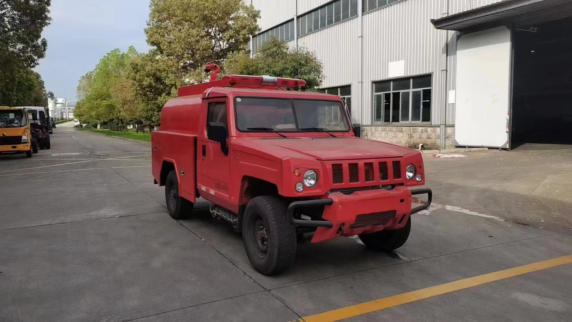 Mini fire truck, township fire truck, fire rescue water truck