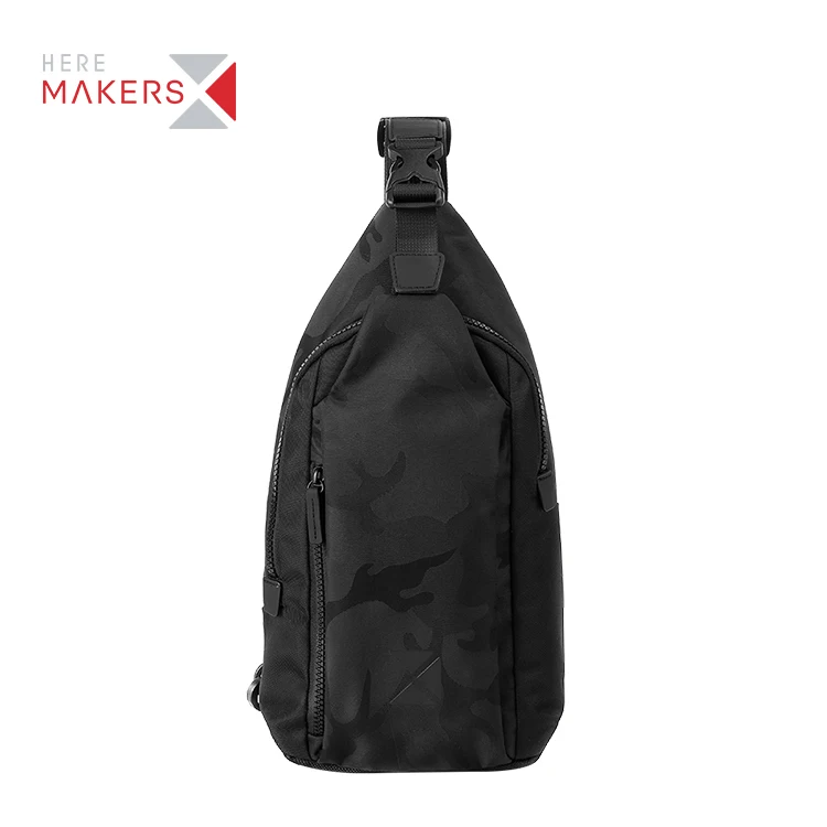 Latest Fashionable Design Camouflage High Quality Nylon Sling Bag Crossbody Chest Bag