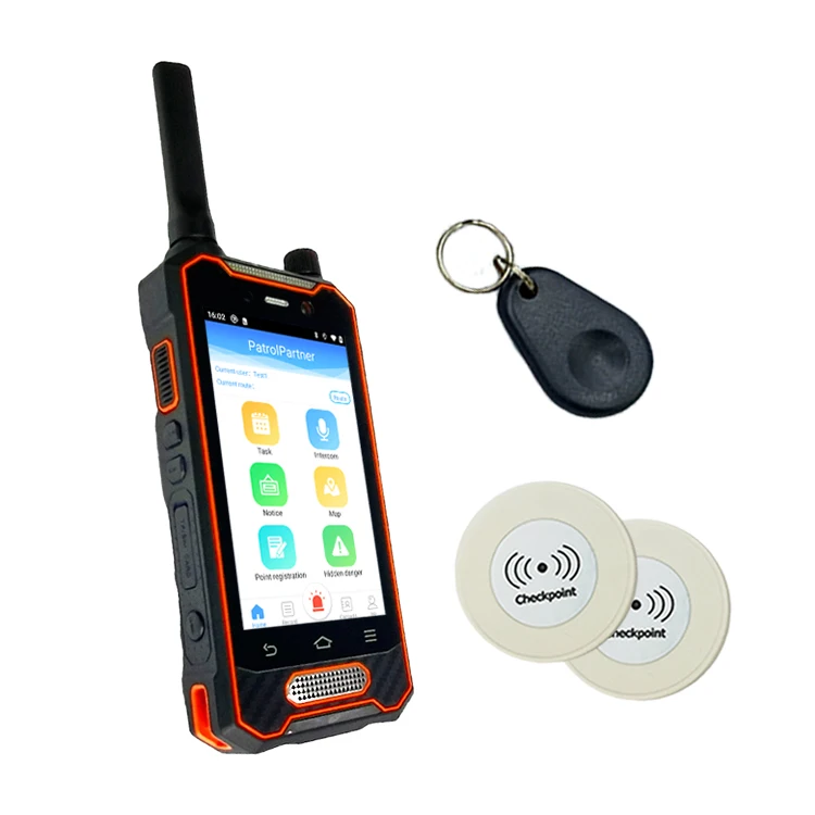 GPRS&GPS RFID Guard Clocking Patrol System Intelligent Android Security Guard Equipment