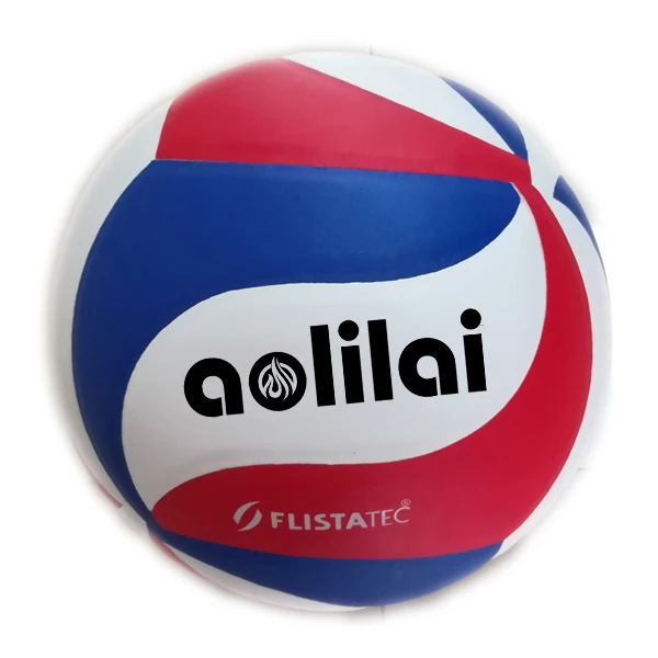 pelota de voleibol fast delivery custom aolilai V5M 5000 red blue white volleyball ball for indoor use