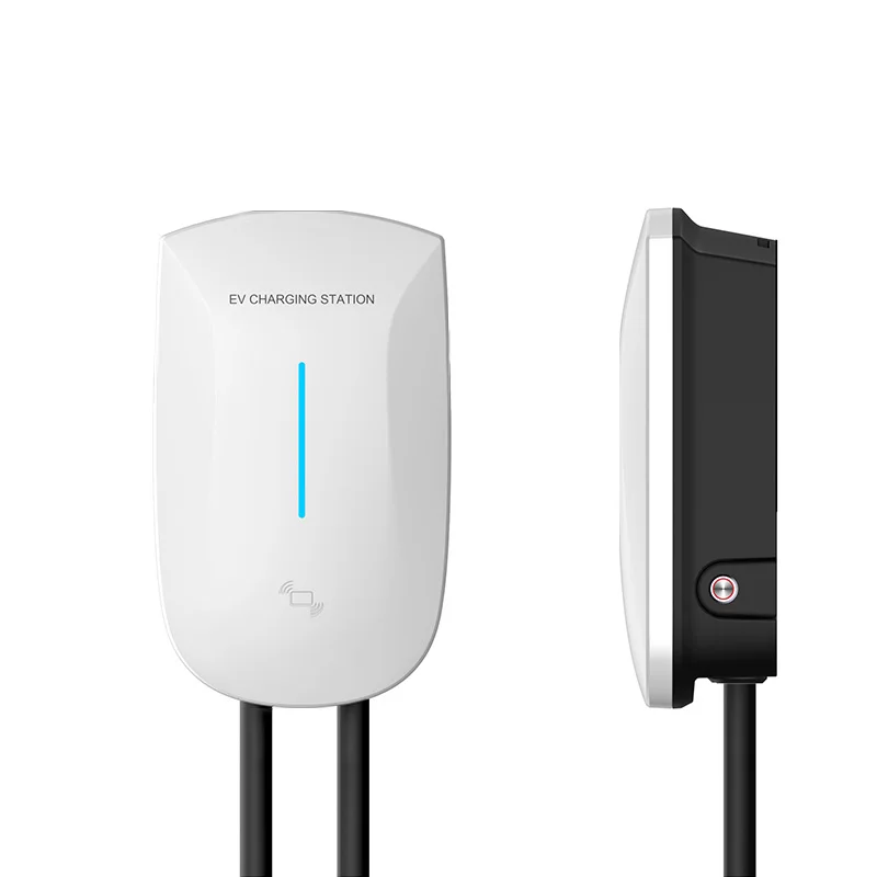 EV Charger Factory Manufacturer Ocpp Type 2 32a 3 Phase 7kw 22kw Wallbox Fast Electric Charging Station EV Car Charger