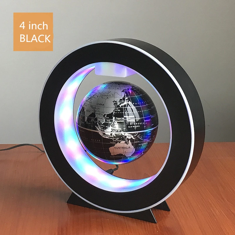 
Magnetic Levitation 360 Rotate Globe Electronic Floating Suspended Globe for Child Home Bedroom Study School Gift Toys 