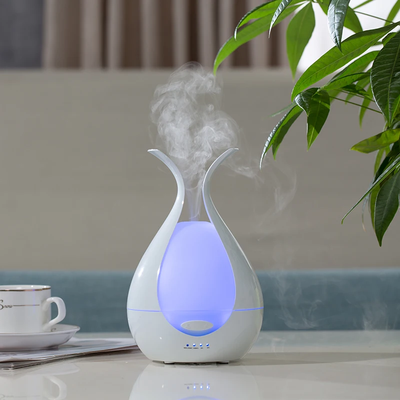 smart humidifier mist spraying lamp air freshener essential oil aromatherapy ultrasonic aromatic oil diffuser private label