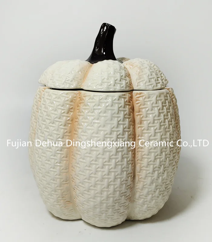 Harvest Pumpkin Ceramic Pumpkin for Home Fall Decor Modern Holiday Halloween Farmhouse Decorations