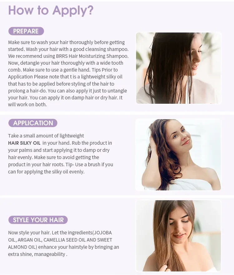 Private Label Natural Argan Oil Heat Protectant Vitamin C Long Lasting Repair Hair Serum