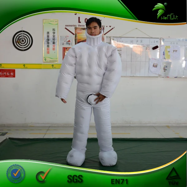 Blow Up Inflatable Suit Body Inflation Jumpsuits PVC Inflatable Cosplay Costume