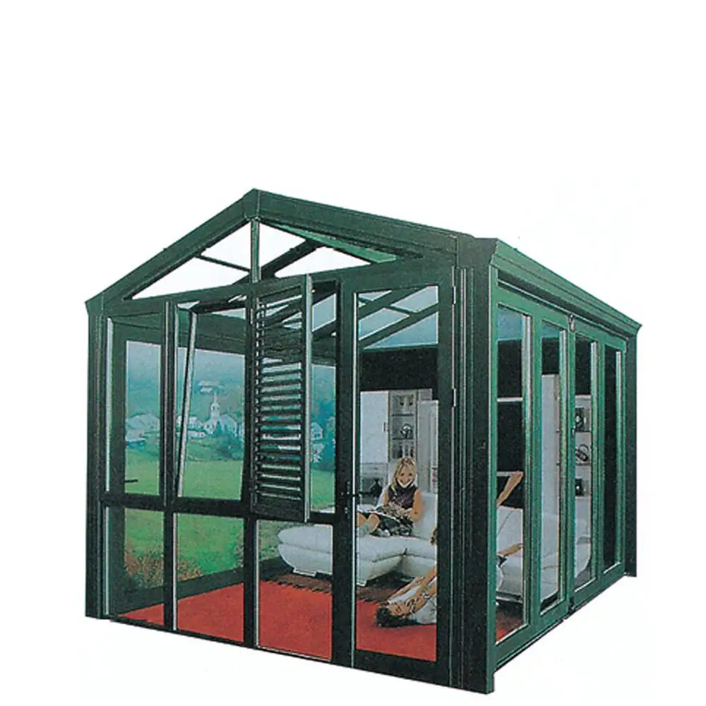 
warm keeping top grade solarium green house 