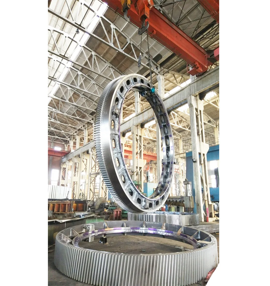 Cnc Lathe Machining Casting Steel Ball Mill Double Customized Landing Gear Helical And Bevel Gears