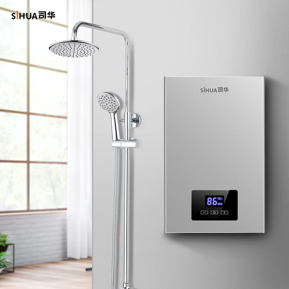 9-36kw ETL Certificate House Hotel Shop Stainless Steel Touch Control Panel Electric Water Heater Without water tank