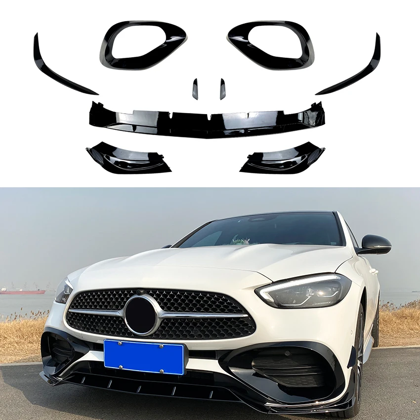 High Quality Auot Parts Aero Kits For Mercedes Benz C Class W206 AMG Line 2022