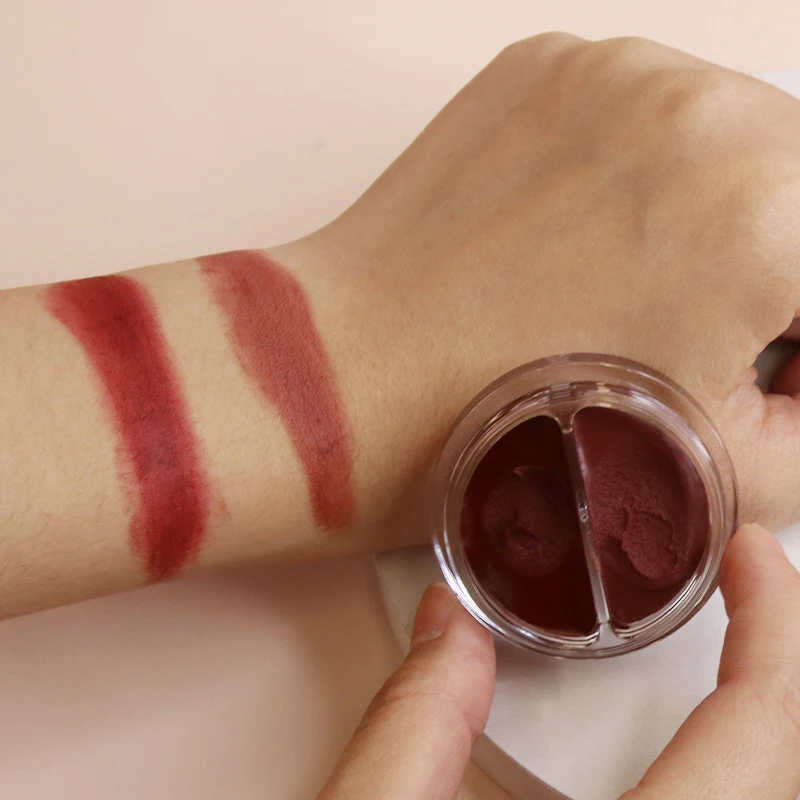 Soft waxy long lasting velvet matte lipstick sexy lipstick with lip brush