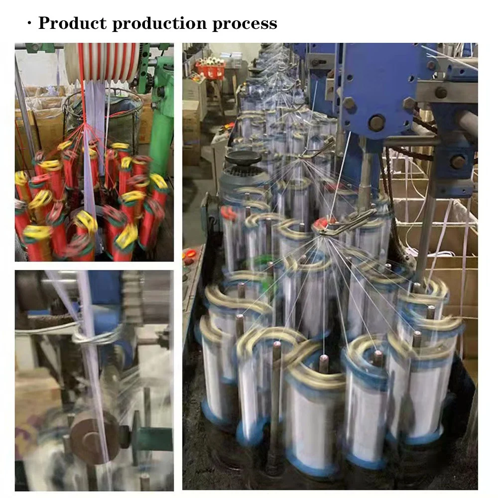 Цветной белый эластичный шнур из хлопка оптом