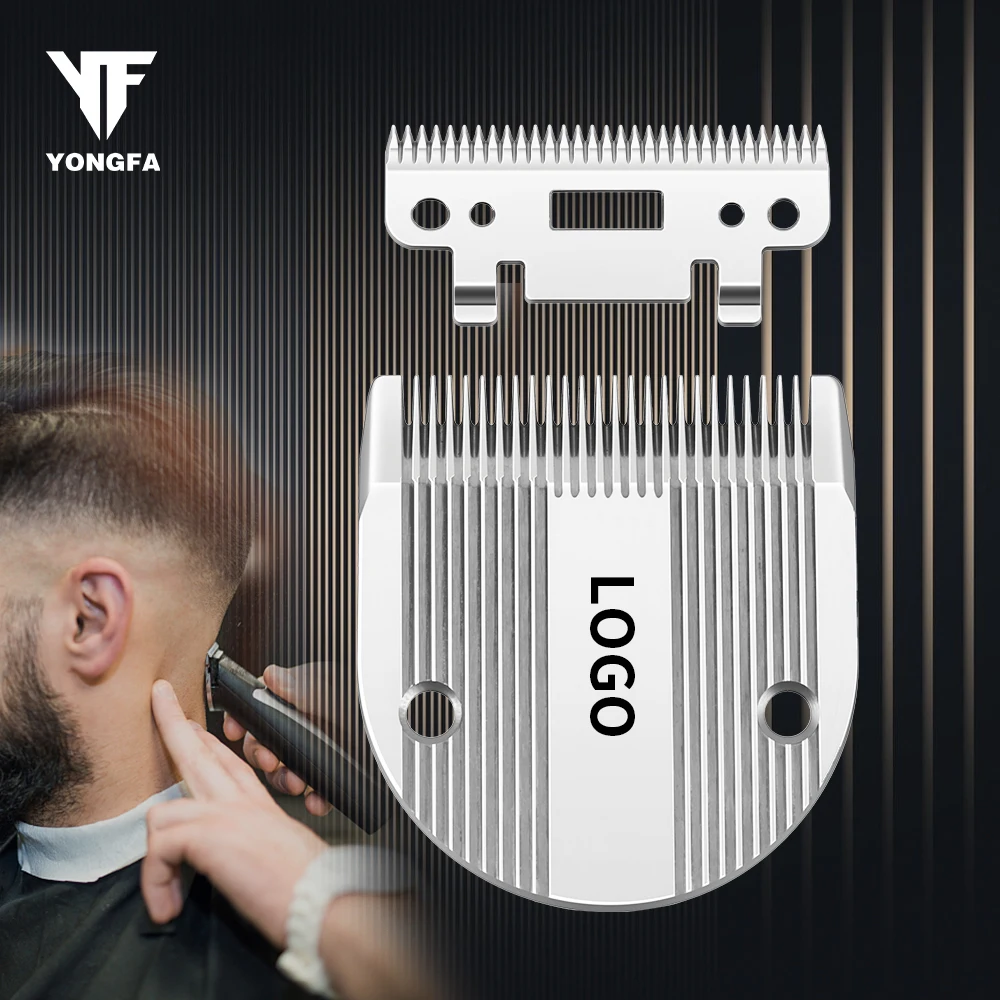 Professional Silver Electric Hair Trimmer Shaver Accessory Replacement Blades Shaving Quality Hair Clipper Cutter Head