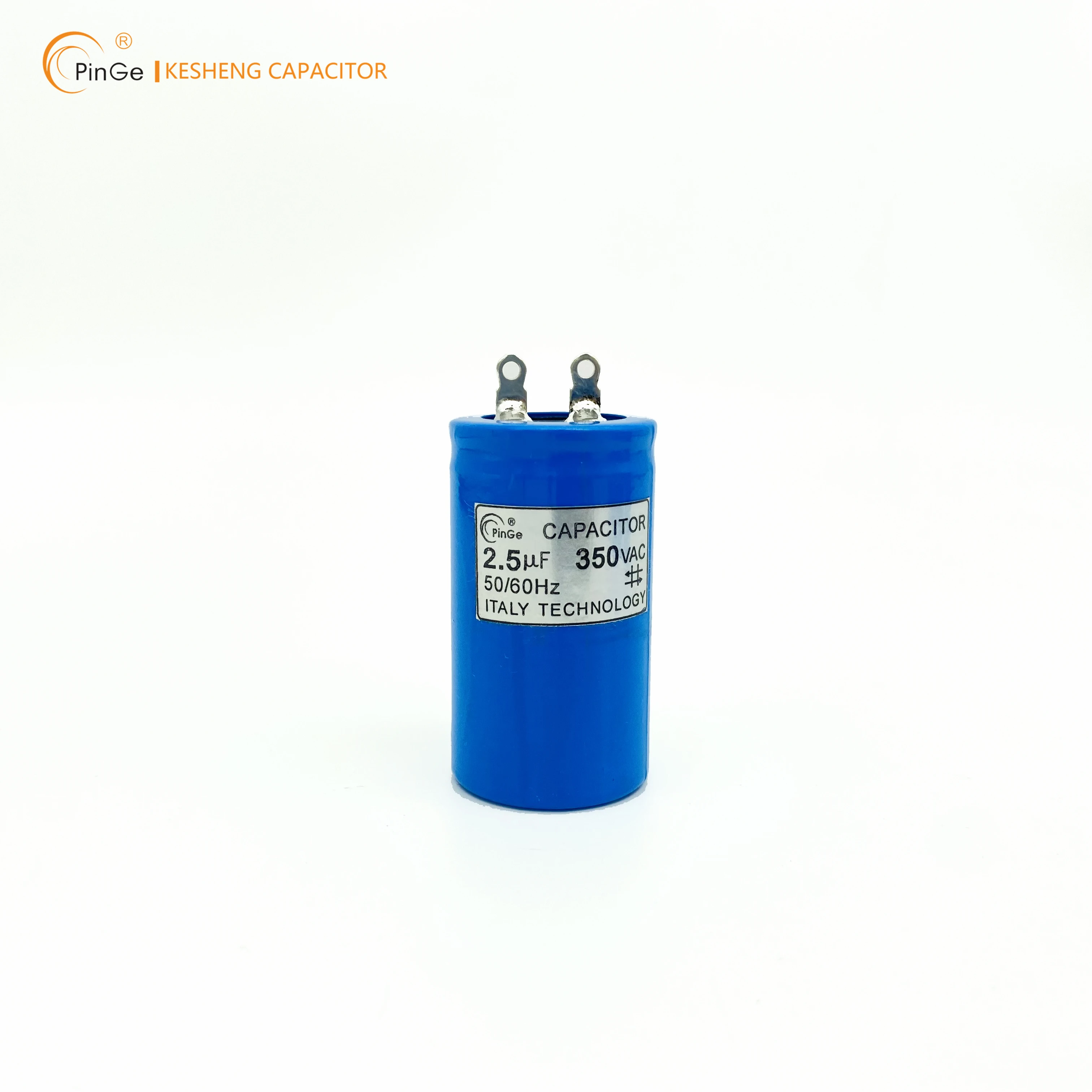 KS PinGe Manufacturer Special Design CBB60 Capacitors 2.5UF 250V In Aluminum Case AC For Ceiling Fan