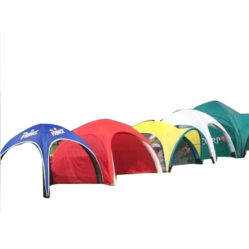Black 4 Legs Tent Inflat X-tent PVC Tarpaulin Inflatable Spider Tent For Sale