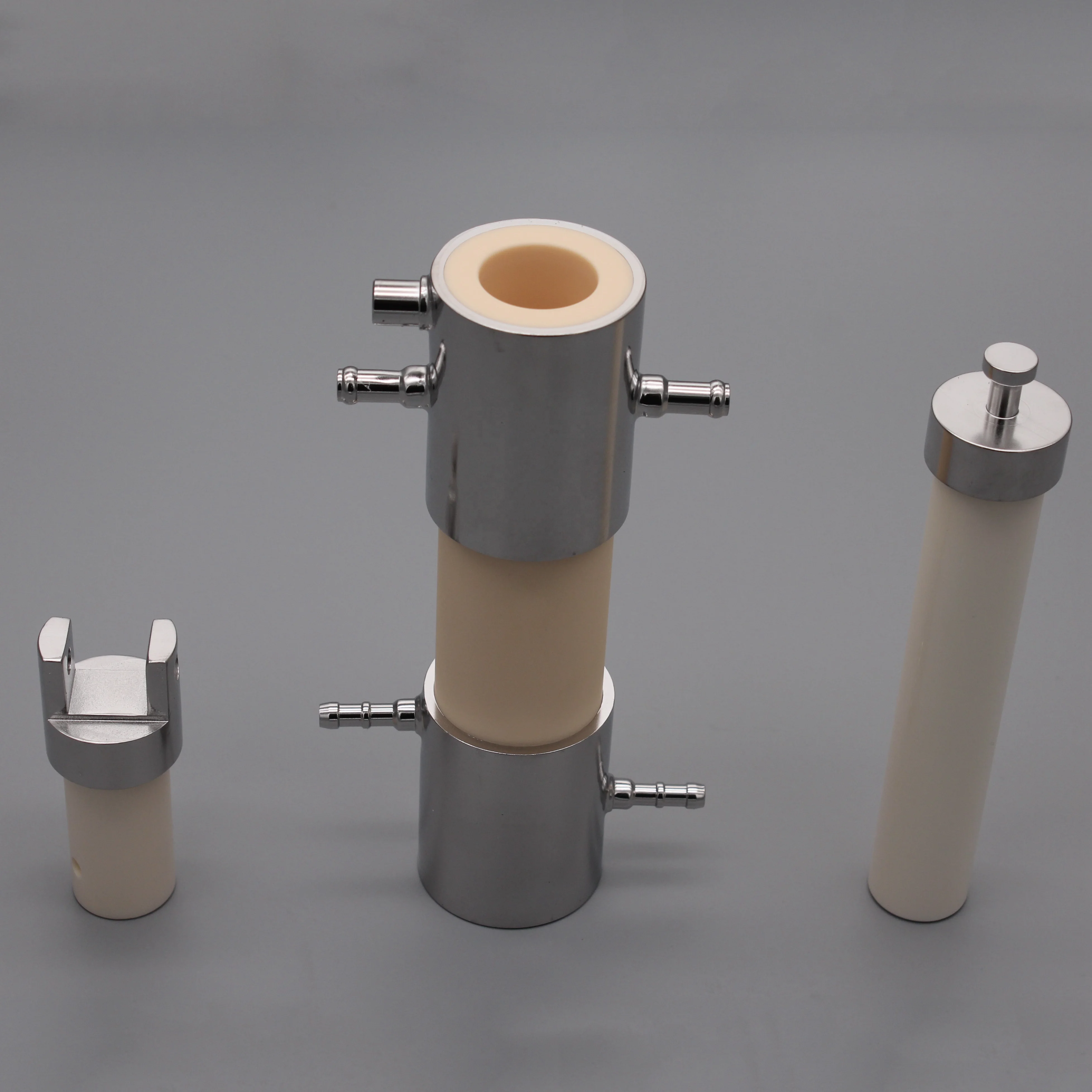 High Polished Precise Alumina Zirconia Ceramic Pump Thereaded Rod Bar Plunger