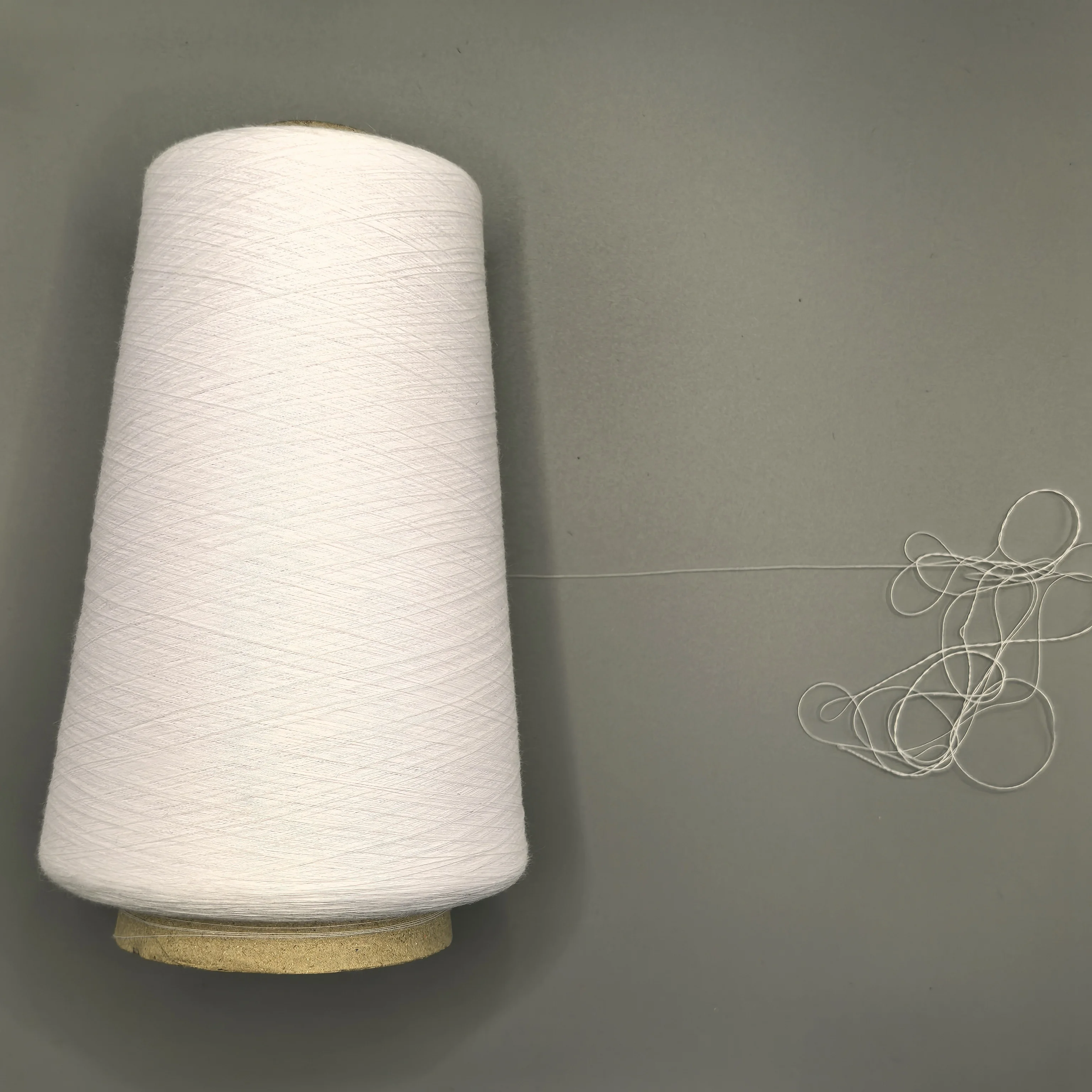 100% combed cotton yarn raw white compact spinning 32s/40s for knitting weaving socks T-shirts stripe fabrics good quality