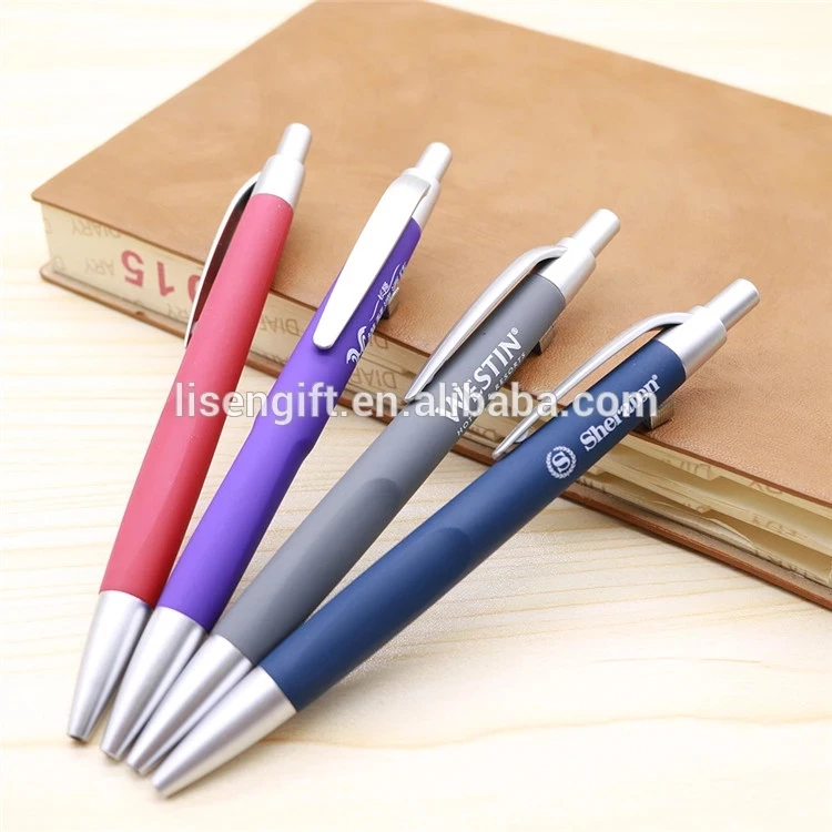 Plastic pen bolpoin gel refill pennen stylus