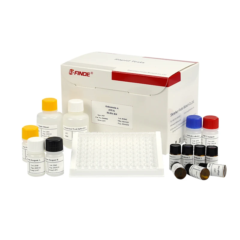 Ократоксин A (OTA) ELISA тестовый набор для тестирования безопасности пищевых продуктов зерна и кормов