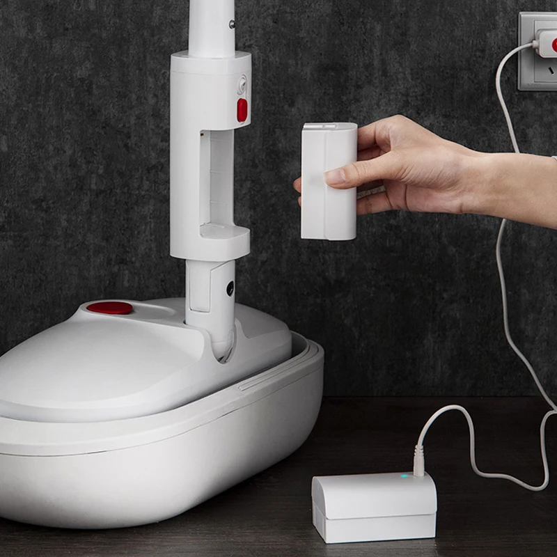 Best Industrial Smart Mop Self Cleaning Electric Mops For Wood Laminate Floor Cleaning Cordless With Spin Washable Head