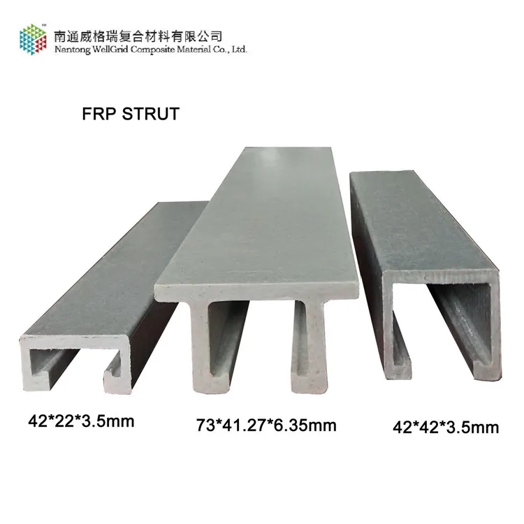 FRP Fiberglass GRP Glassfiber C Channel U Channel Construction Channel