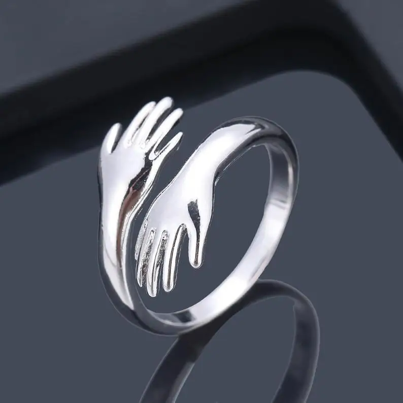 Selling High Quality Romantic Ring Fashion Adjustable Women's Gold and Silver