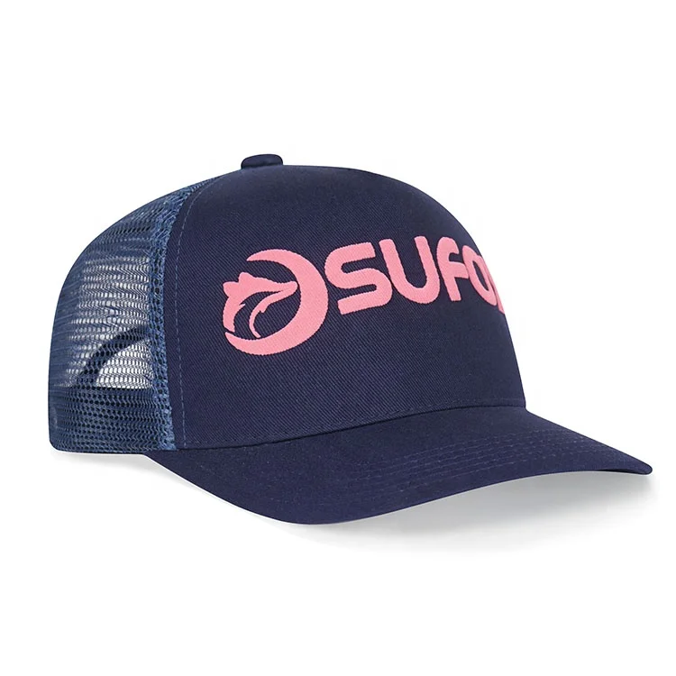 A Frame 3D Puff Printing Trucker Hat Snapback Cap Wholesale custom hats for men caps 5 panel hat