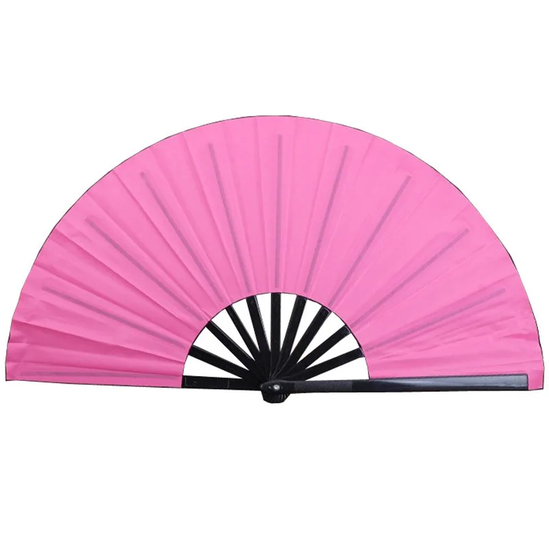 Personalized Decoration Black Large Wooden Folding Custom Printing Bamboo Hand Fan