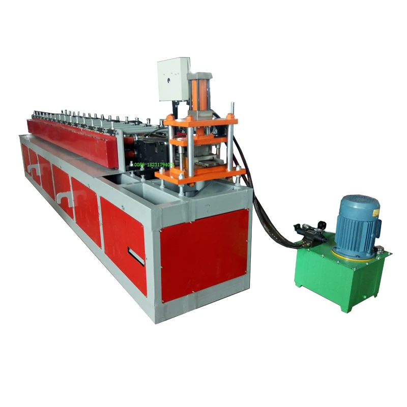 
high quality low price steel shutter door roll forming machine 