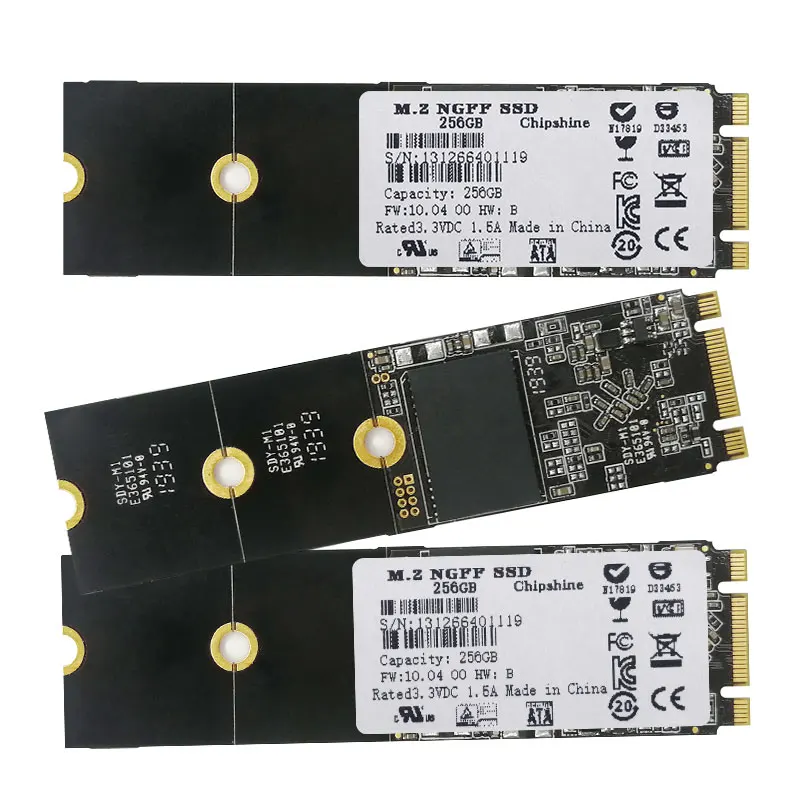 Чтения и записи 550/500 МБ/с. Внутренний твердотельный накопитель ssd sata 256 ГБ m.2 ngff
