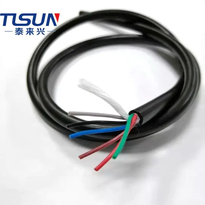 Flexible  Drag Chain Control PUR-HF-YY Cable 6x0.2mm2