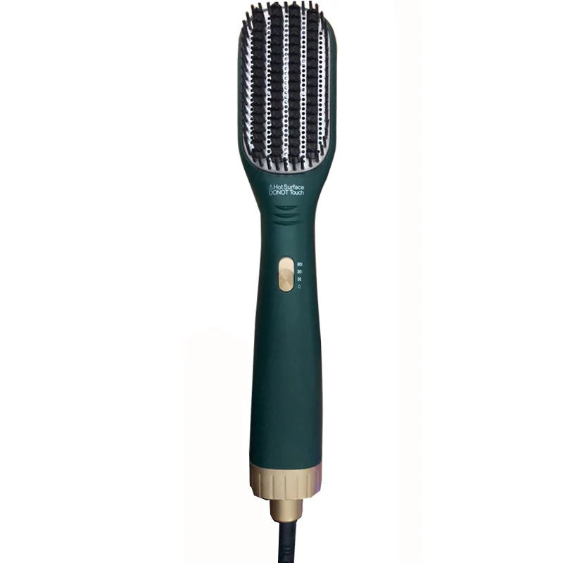 Electric hair brush i / onic profesional 3 in1 hot air blow straightening comb with large wind