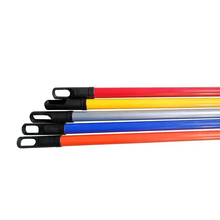 Wholesale Metal Powder Coated Iron Metal Broom Sticks Handles Pipes Tubes
