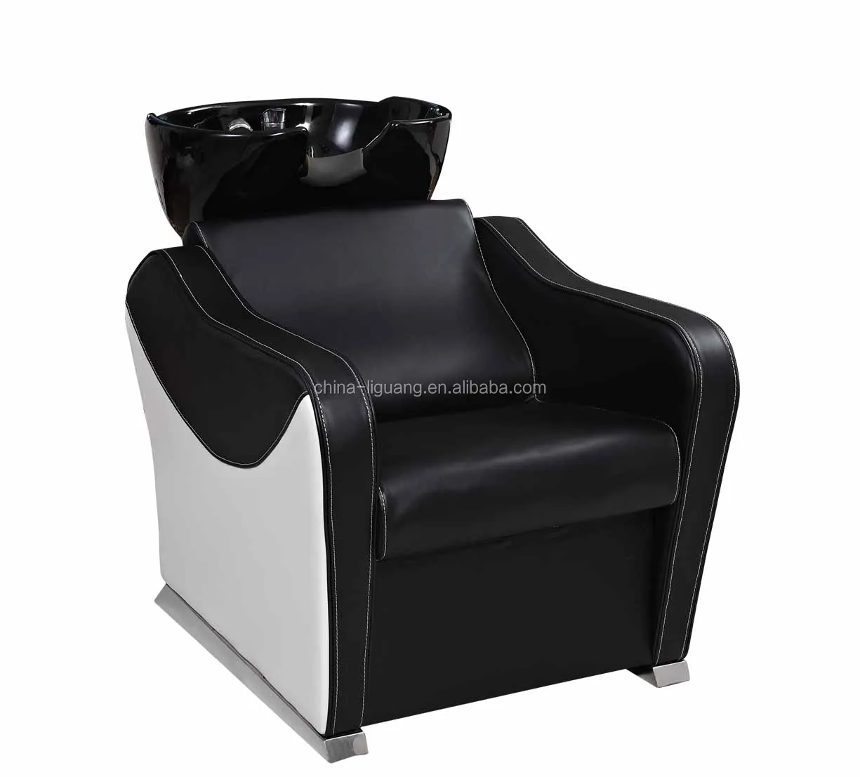 
washing salon shampoo station chair bed and bowl hair salon 