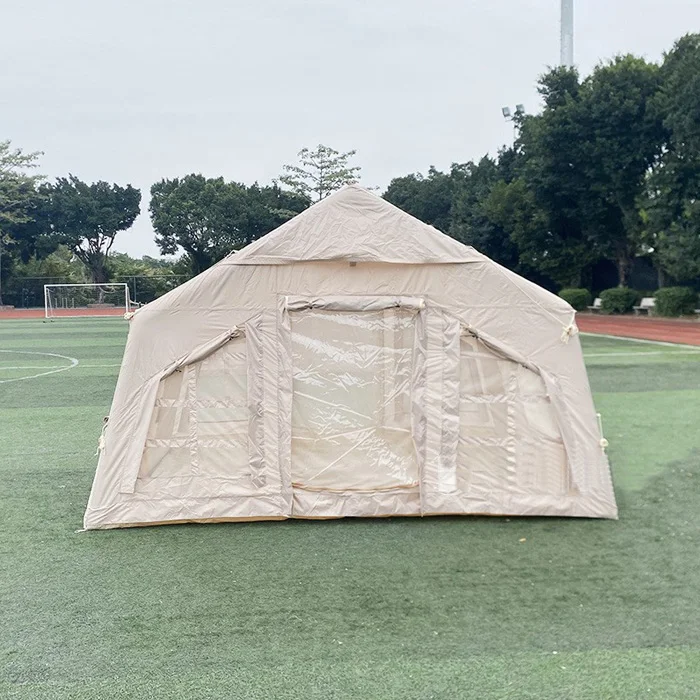 Factory direct sales Portable Outdoor Inflatable Camping Tent Thickened Inflatable Tent