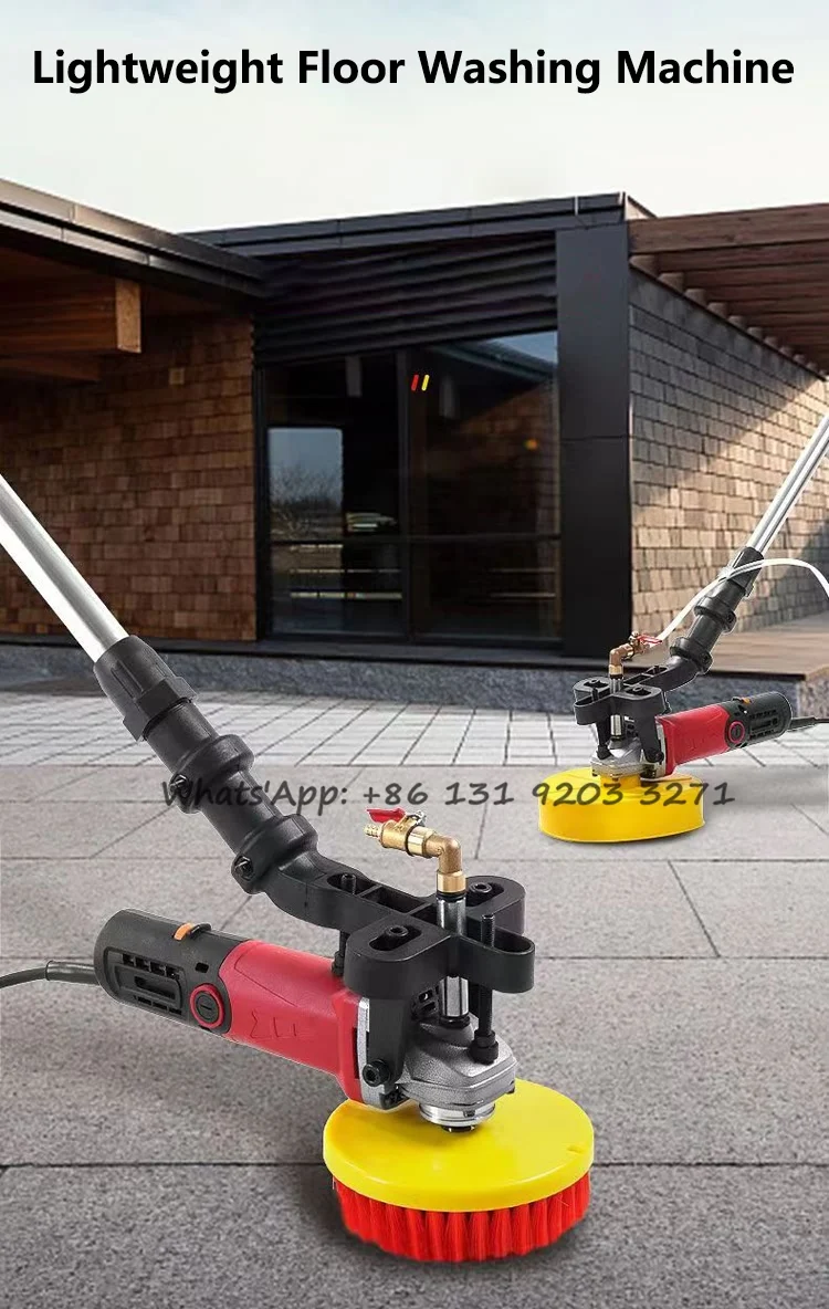 Multifunctional Floor Washing Machine Commercial Factory Workshop Shopping Mall Supermarket Restaurant Mopping Cleaning Machine