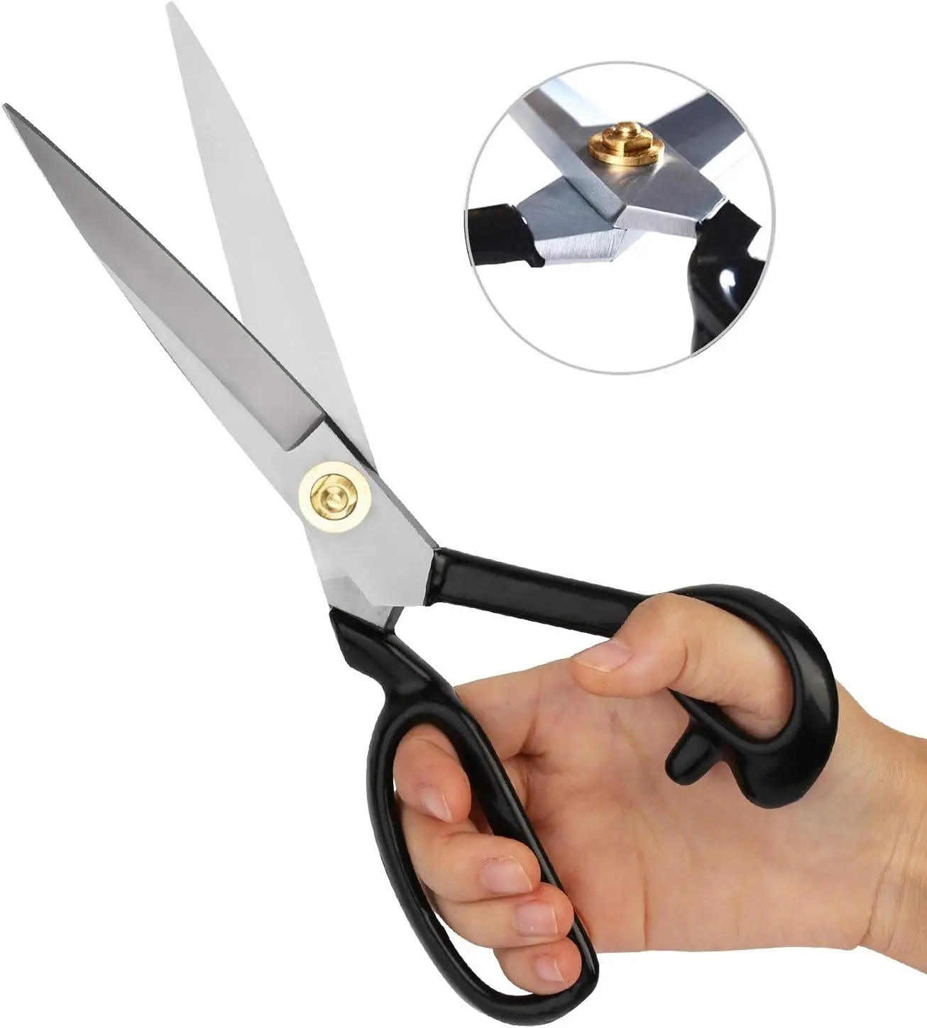 Fabric Tailor Scissors and Thread Snipper Razor Sharp Stainless Steel for Sewing Dressmaking & Knitting Needs