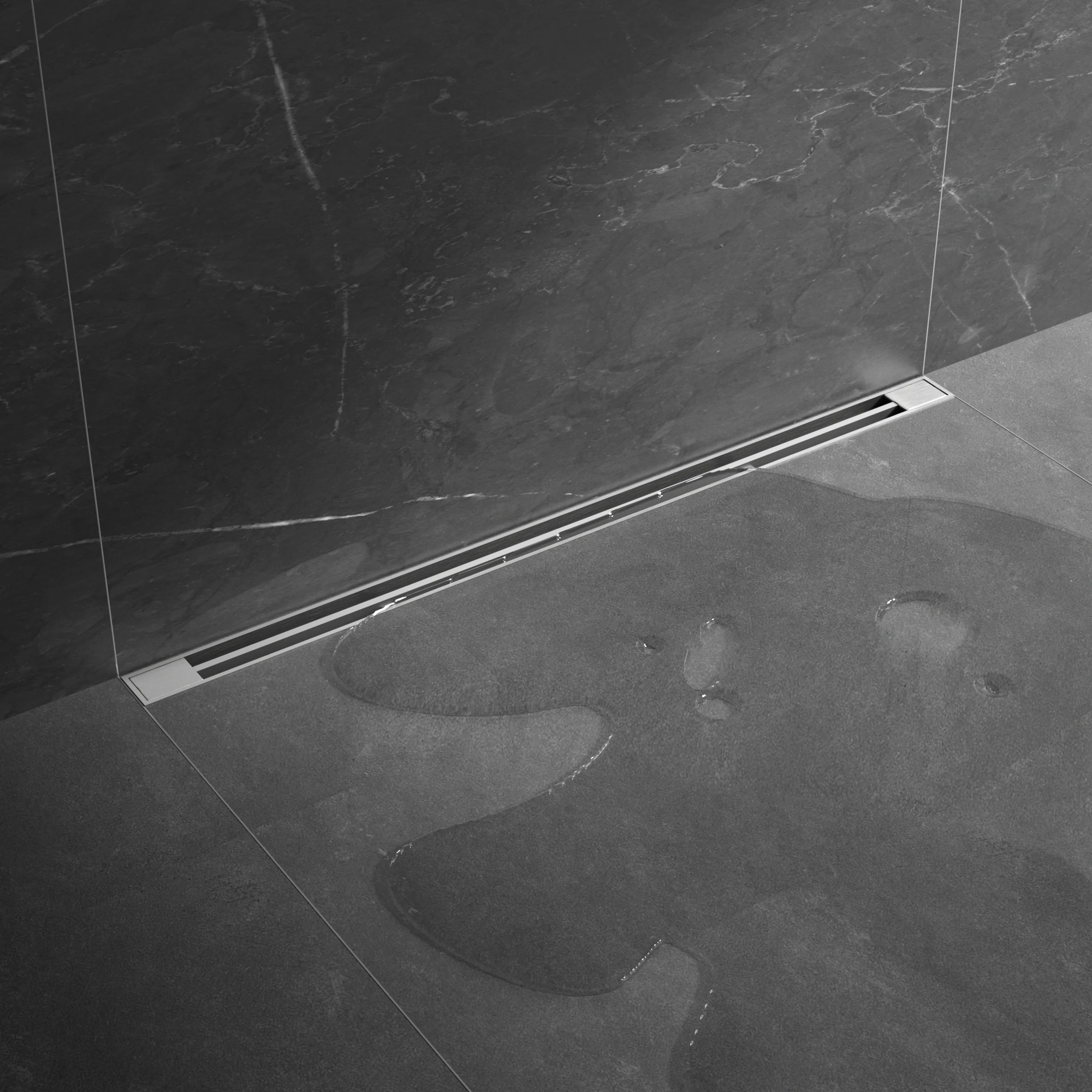 Newly Developed Ultra Narrow Floor Drain BathroomSlim Drain Trendy Decor with Excellent Craftsmanship