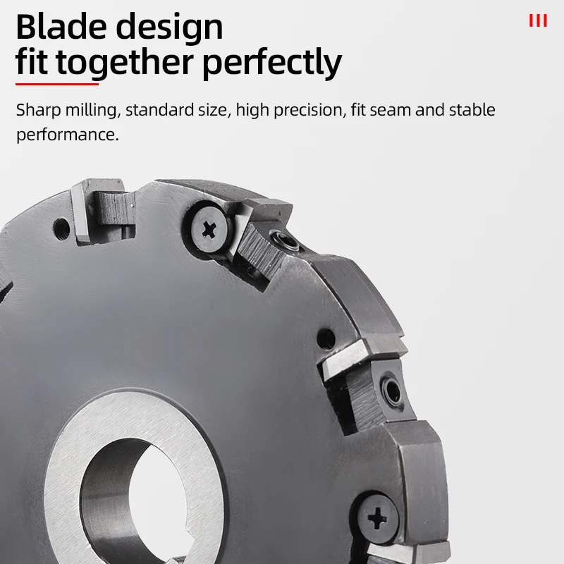 arestun Three edge milling cutter CNC indexable disc face milling cutter