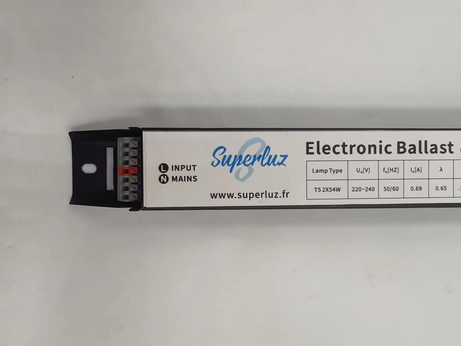 2x54w electronic ballast for  t5 Fluorescent Lamp balastro