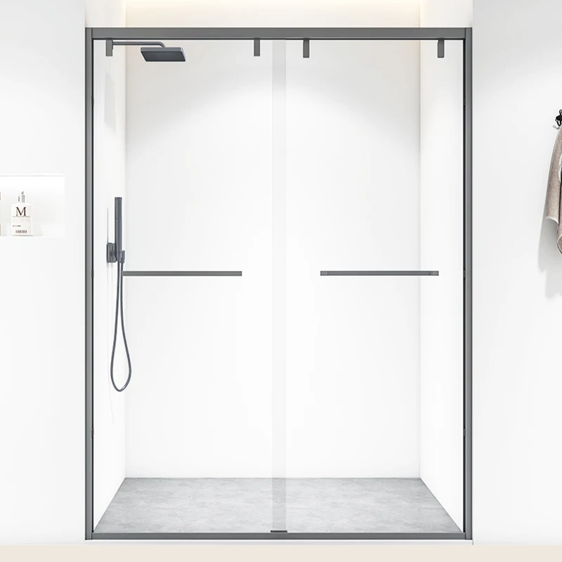 2022 Luxury Shower Rooms Glass Enclosures Sliding Shower Door with Factory Price