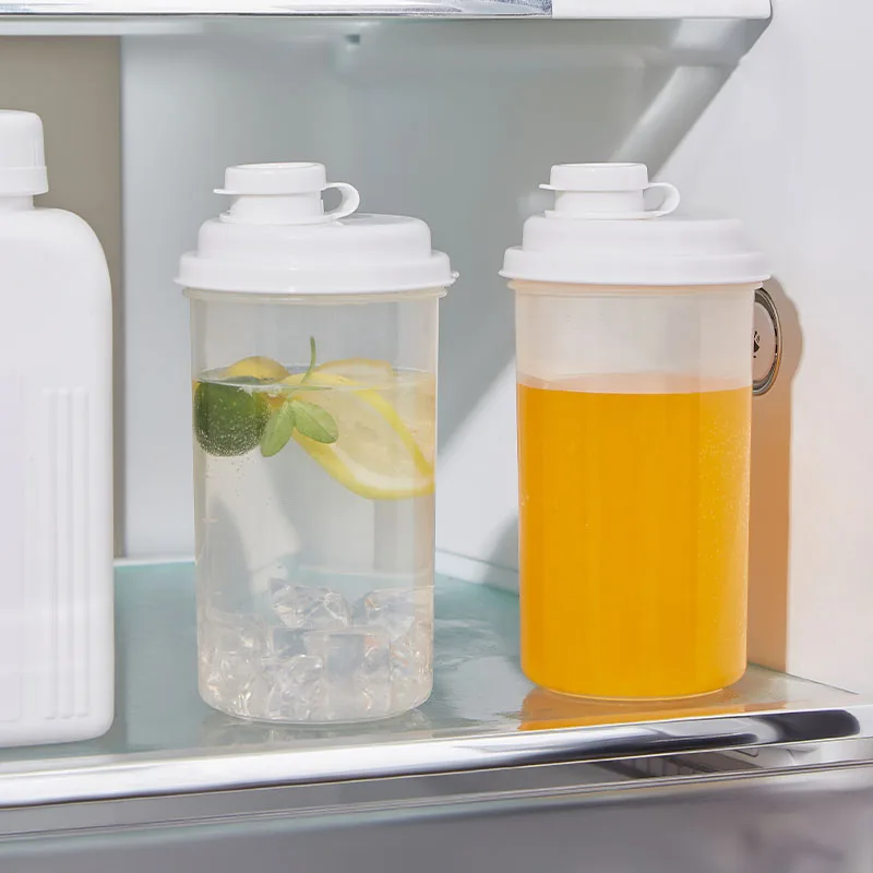 High temperature resistant teapot Transparent Drink Cup with Lid Container Water Bottle Cold Drink for Tea