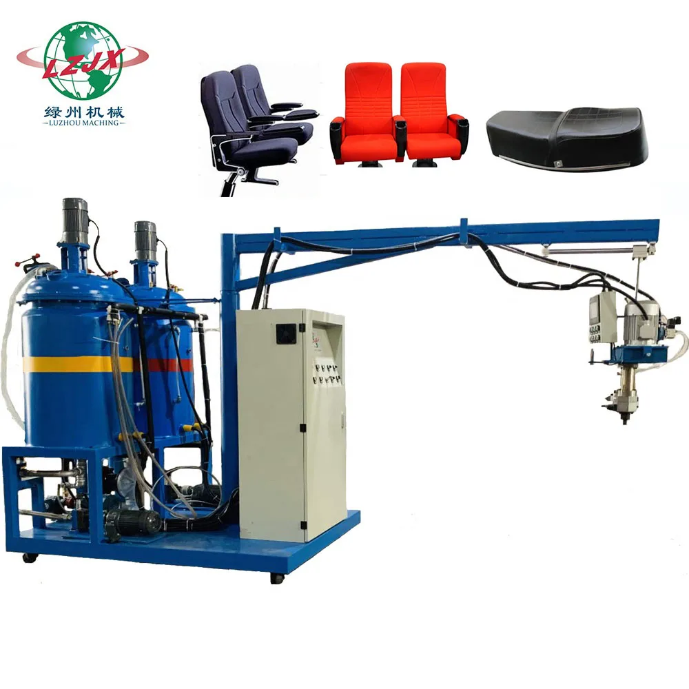 Polyurethane PU motorcycle seat custions Sponge foaming machine production line big machine for pu production