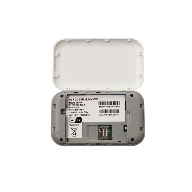 High Speed 4g Lte Cat4 Modem Wireless Hotspot Mobile Routeur Portable Mifis 4g Pocket Wifi Router With Sim Card Slot