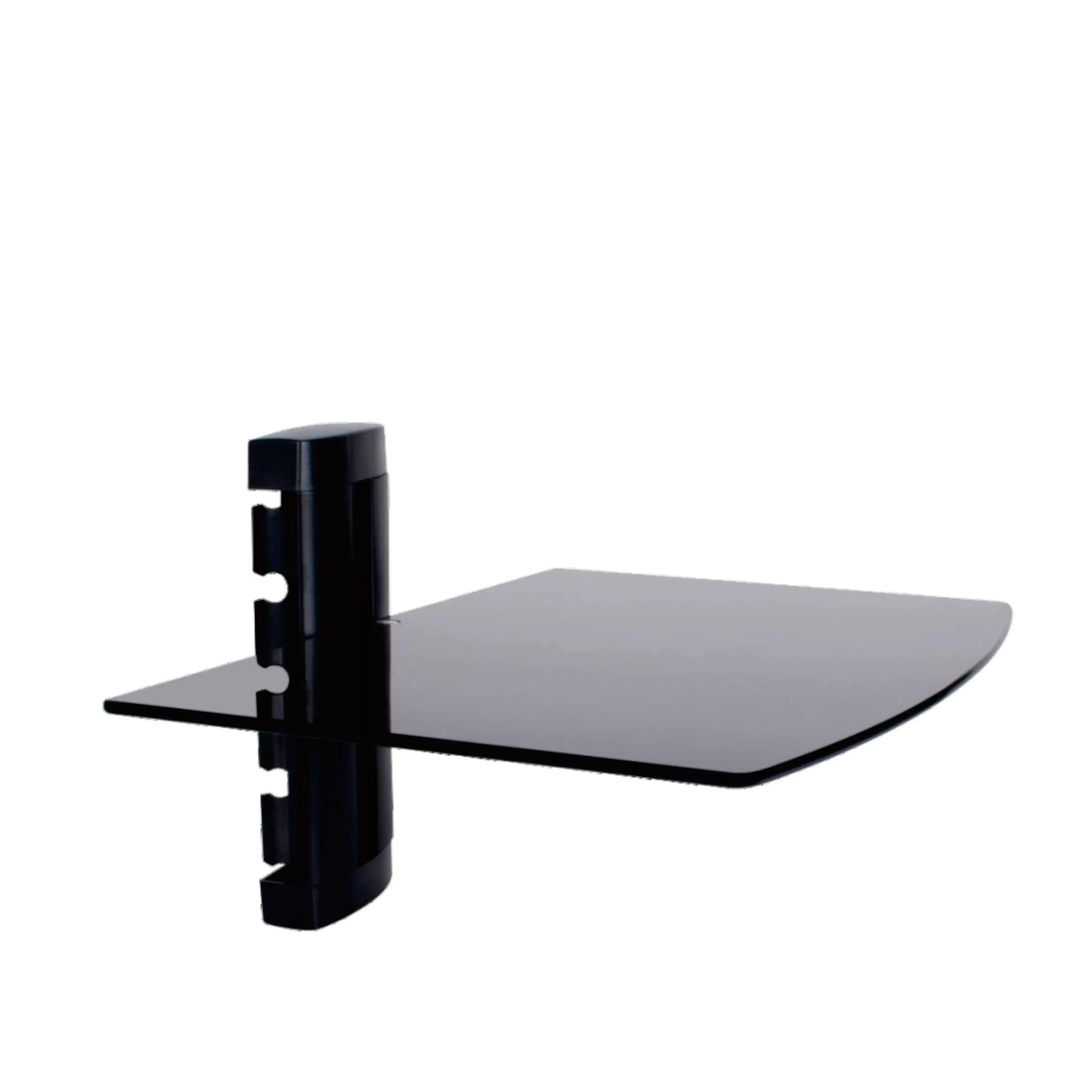 New Arrival Professional single Glass stand wall mount shelf tv