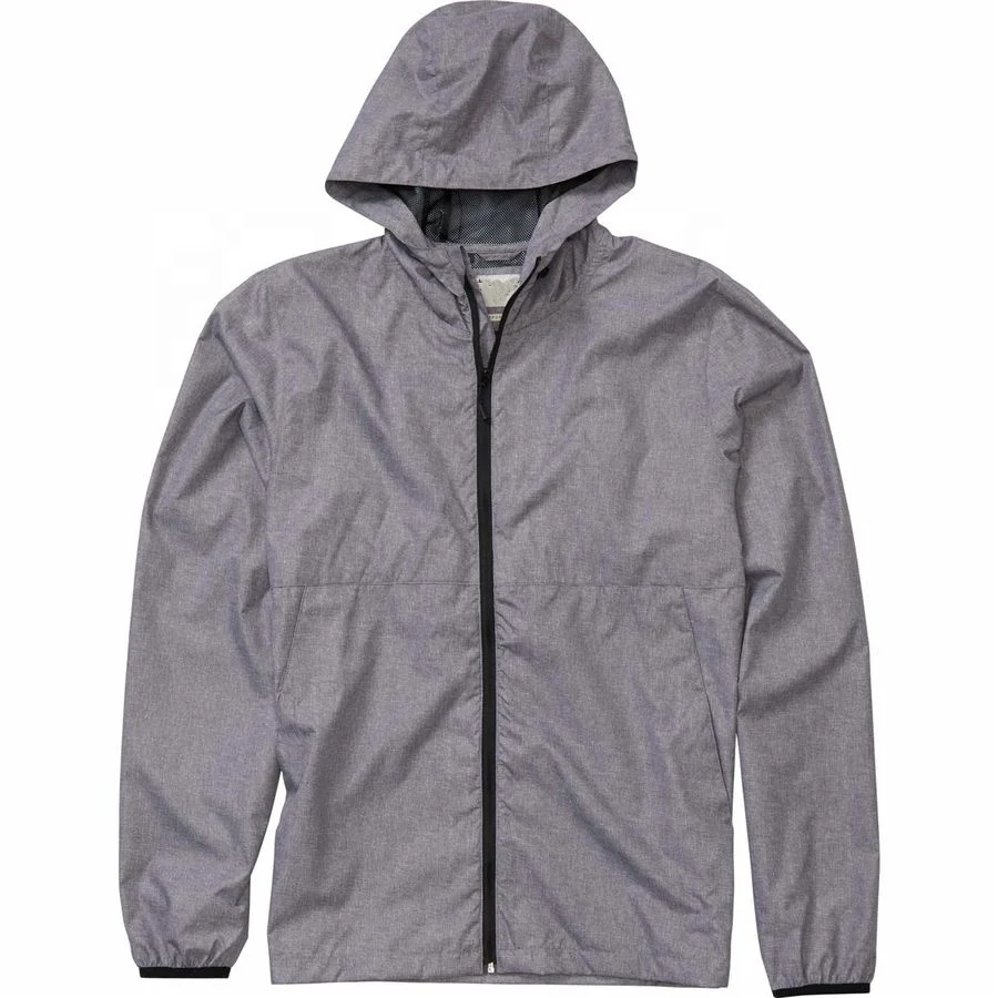 New Design Custom Hooded Windbreaker Men Jacket Windproof Motorcycle Jacket 100% Polyester Shell Regular Clothing Length Casual