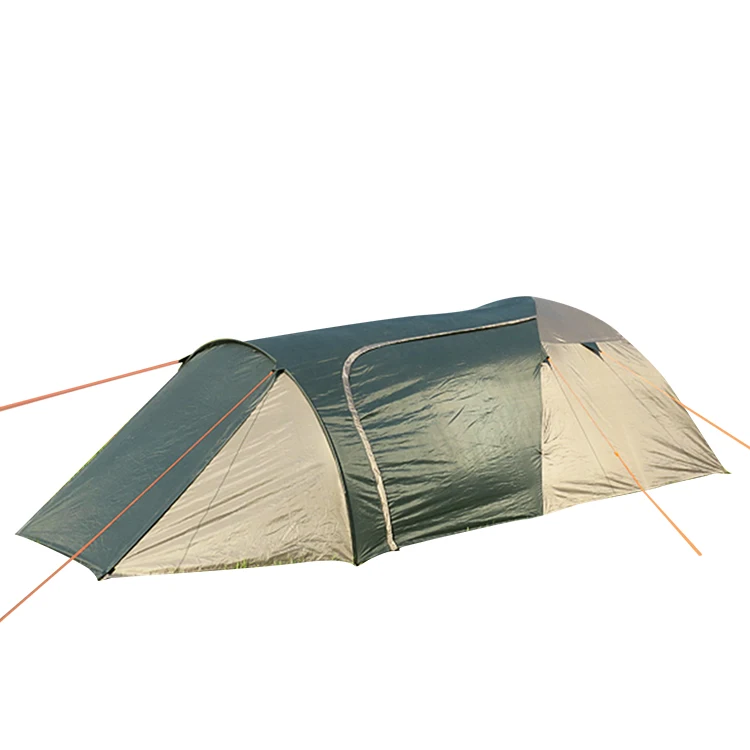 4 Person Large Camping Tent, Double layer Waterproof Family Tent ,Camper Trailer Tent for Outdoor Camping Equipment
