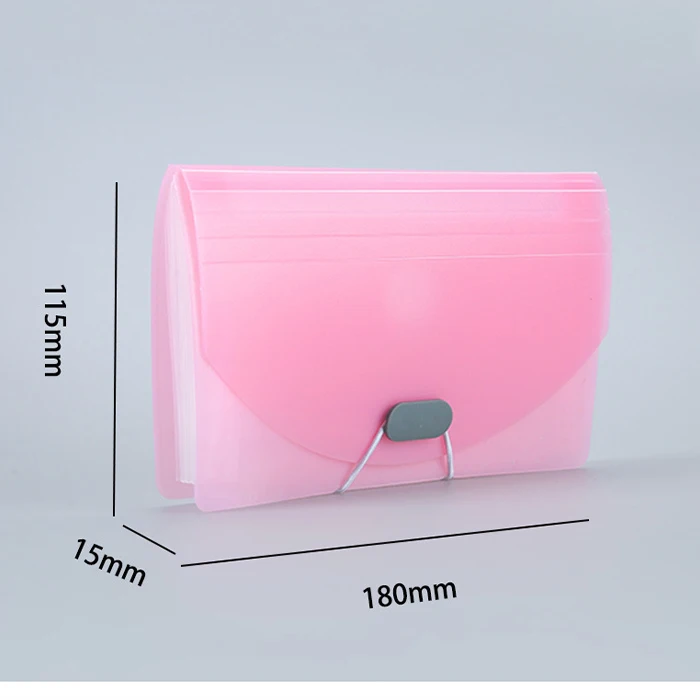 A6 Paper Expanding Document Bag Folder Accordion File Organizer with 13 Pockets