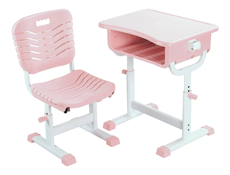 Пластиковый детский учебный стол комплект рабочий стол стул письменный стол для студентов